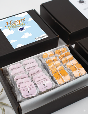 Caja festiva 18era "Happy Pillows" de 20 y 40 saquitos.