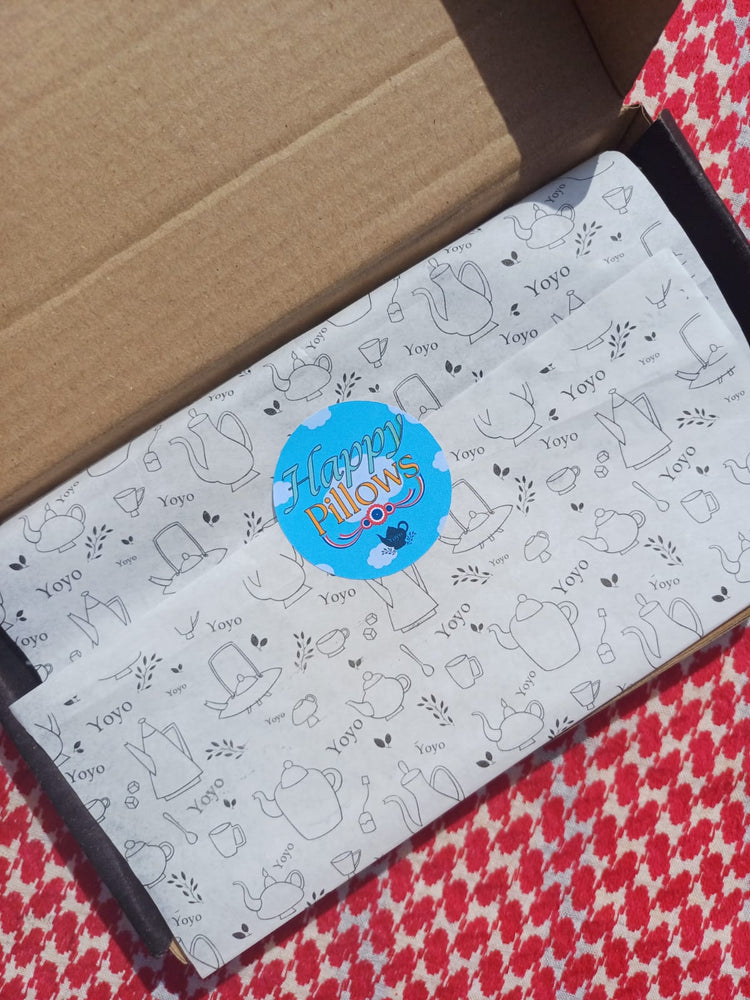 Caja festiva 18era "Happy Pillows" de 20 y 40 saquitos.